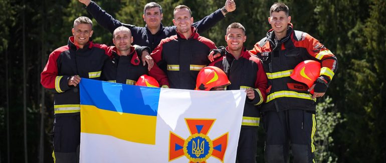 Закарпатські вогнеборці увійшли до десятки найсильніших команд ДСНС України