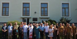 В УжНУ відкрили меморіальну дошку полеглому захиснику України Руслану Ференці