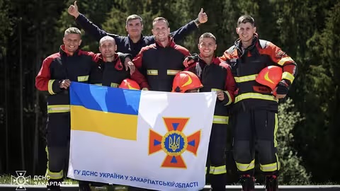 Закарпатські рятувальники увійшли до десятки найсильніших команд ДСНС України