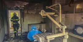 На Берегівщині вогнеборці ліквідували пожежу в стоматологічному кабінеті