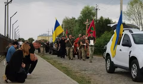 У Чопі попрощалися із полеглим захисником Тарасом Солтисом
