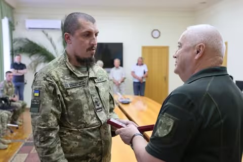 Трьох прикордонників Чопського загону нагородили державними відзнаками