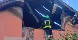 На Ужгородщині вогнеборці ліквідували пожежу в житловому будинку