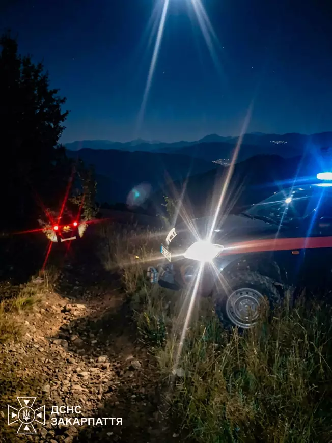 На Рахівщині рятувальники допомогли медикам транспортувати 10-річну дівчинку, яку покусав собака