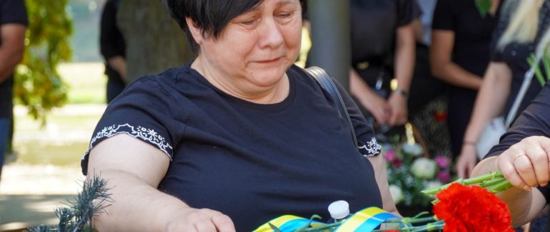 В Ужгороді попрощалися із загиблим захисником Володимиром Йорданом