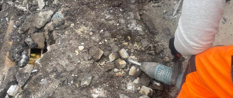 У Велятині розпочали аварійні роботи на критично пошкодженому мосту