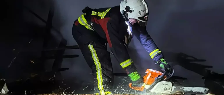 У Жденієві під час пожежі врятували двох свиней і корову