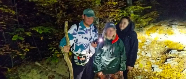 Гірські рятувальники допомогли трьом туристам зі Львова, які заблукали на горі Плай